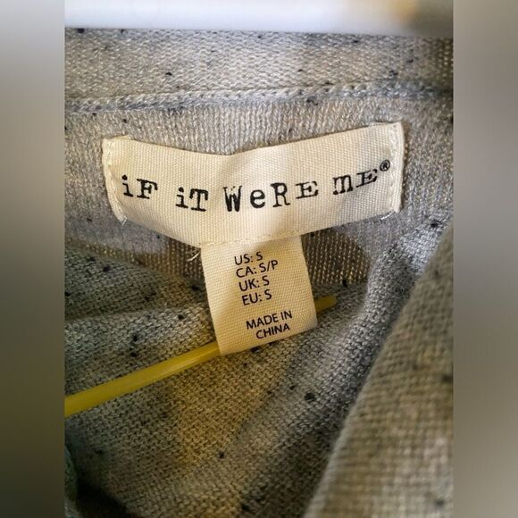Grey if it were me sweater - Picture 2 of 6